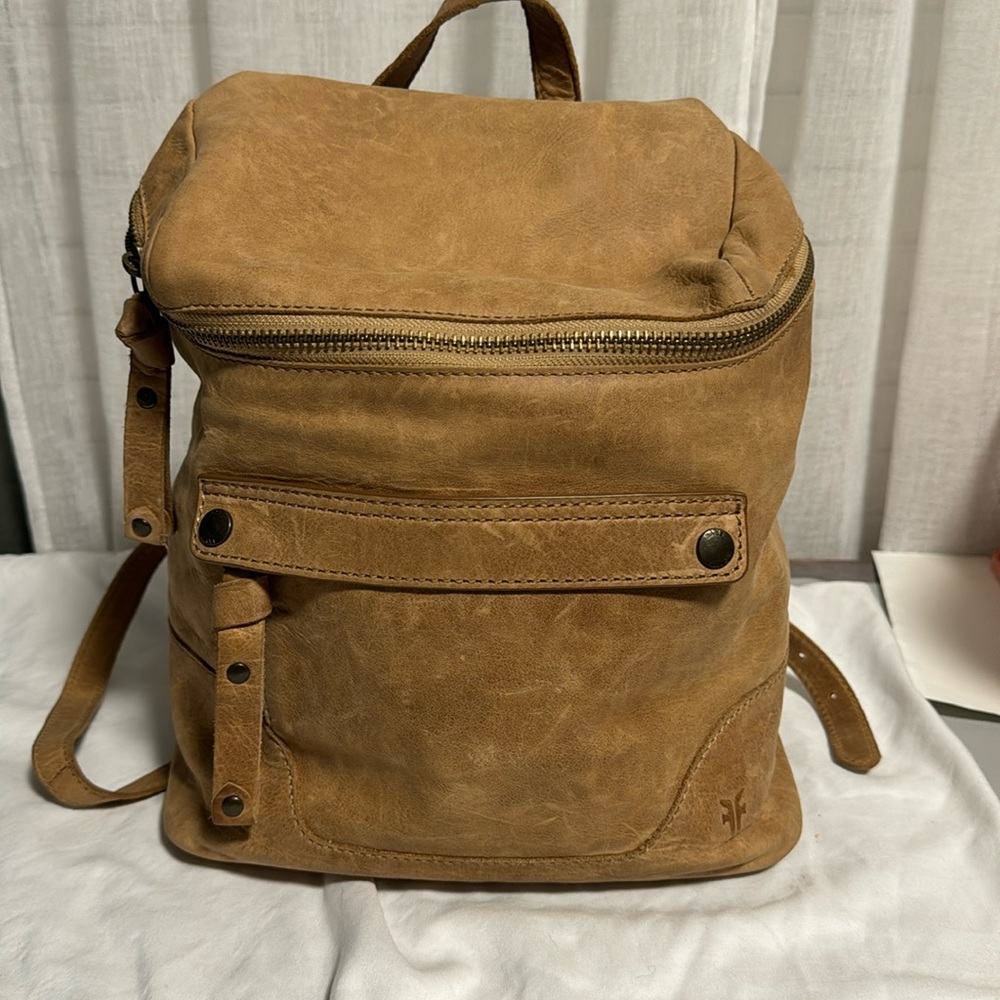 Frye backpack purse